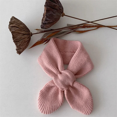 Φθινοπωρινό Χειμώνα Ζεστό Παιδικό Κασκόλ Μαλακό μαλλί Παιδική Πλεκτή Σαλιάρα Νεογέννητο Βρεφικό Λαιμός νηπίου Ζεστό Μόδα Μωρό Κοριτσάκι Κασκόλ για αγόρι