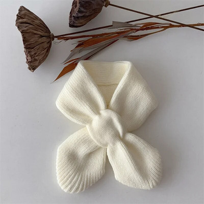 Φθινοπωρινό Χειμώνα Ζεστό Παιδικό Κασκόλ Μαλακό μαλλί Παιδική Πλεκτή Σαλιάρα Νεογέννητο Βρεφικό Λαιμός νηπίου Ζεστό Μόδα Μωρό Κοριτσάκι Κασκόλ για αγόρι