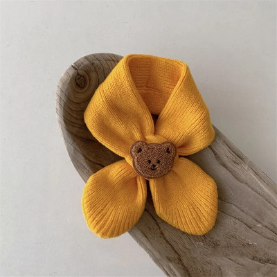 Φθινοπωρινό Χειμώνα Ζεστό Παιδικό Κασκόλ Μαλακό μαλλί Παιδική Πλεκτή Σαλιάρα Νεογέννητο Βρεφικό Λαιμός νηπίου Ζεστό Μόδα Μωρό Κοριτσάκι Κασκόλ για αγόρι