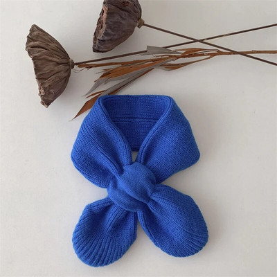 Φθινοπωρινό Χειμώνα Ζεστό Παιδικό Κασκόλ Μαλακό μαλλί Παιδική Πλεκτή Σαλιάρα Νεογέννητο Βρεφικό Λαιμός νηπίου Ζεστό Μόδα Μωρό Κοριτσάκι Κασκόλ για αγόρι