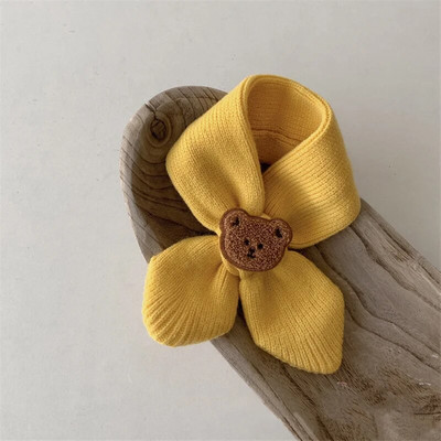 Φθινοπωρινό Χειμώνα Ζεστό Παιδικό Κασκόλ Μαλακό μαλλί Παιδική Πλεκτή Σαλιάρα Νεογέννητο Βρεφικό Λαιμός νηπίου Ζεστό Μόδα Μωρό Κοριτσάκι Κασκόλ για αγόρι