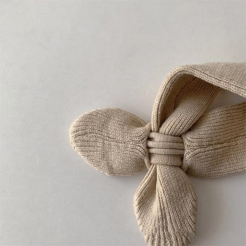 Φθινοπωρινό Χειμώνα Ζεστό Παιδικό Κασκόλ Μαλακό μαλλί Παιδική Πλεκτή Σαλιάρα Νεογέννητο Βρεφικό Λαιμός νηπίου Ζεστό Μόδα Μωρό Κοριτσάκι Κασκόλ για αγόρι