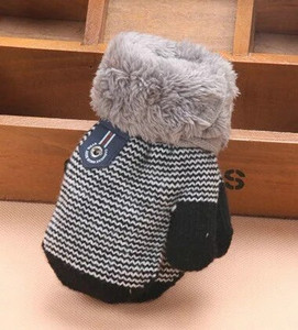 0-3 ετών Βρέφη Αγόρια Κορίτσια Χειμερινά πλεκτά γάντια Ζεστό σχοινί Γάντια Ολόκληρα Δάχτυλα Γάντια για Παιδιά Παιδικά Αξεσουάρ για Παιδιά KF960