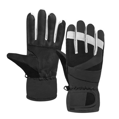 Νέα Παιδιά Ενήλικες Παιδιά Χειμώνας Χιονιού Ζεστά Γάντια Αγόρια Κορίτσια Σκι Snowboard Γάντια Αντιανεμικό Αδιάβροχο Παχύ Κέep Ζεστό Γάντια