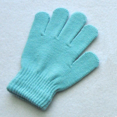 Παιδικά Πλεκτά Γάντια Χειμώνας Παιδικά Μαθητής Μαθητής Μονόχρωμο Γούνινο Ολόσωμο Γάντια Φθινοπωρινό Γράψιμο Πιο Ζεστό Χέρι 6-11 Ετών