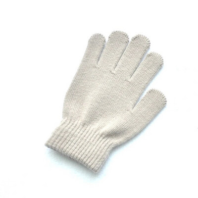 Παιδικά Πλεκτά Γάντια Χειμώνας Παιδικά Μαθητής Μαθητής Μονόχρωμο Γούνινο Ολόσωμο Γάντια Φθινοπωρινό Γράψιμο Πιο Ζεστό Χέρι 6-11 Ετών