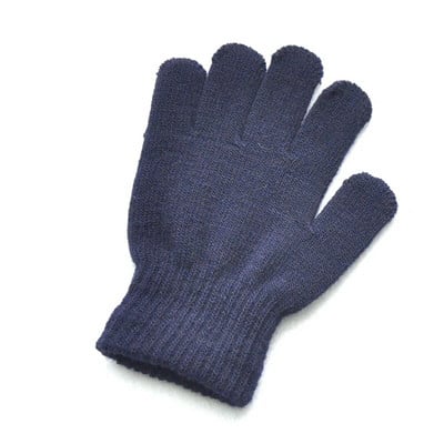 Παιδικά Πλεκτά Γάντια Χειμώνας Παιδικά Μαθητής Μαθητής Μονόχρωμο Γούνινο Ολόσωμο Γάντια Φθινοπωρινό Γράψιμο Πιο Ζεστό Χέρι 6-11 Ετών