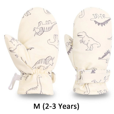 Χειμερινά γάντια νηπίων για μωρά αγόρια για κορίτσια Χέρια ζεστό φλις επένδυση γάντια χιονιού γάντια για αγόρια χοντρά γάντια για 1-5 ετών