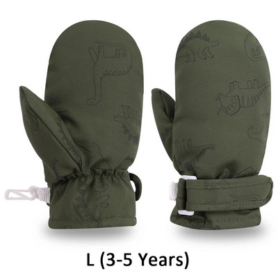 Χειμερινά γάντια νηπίων για μωρά αγόρια για κορίτσια Χέρια ζεστό φλις επένδυση γάντια χιονιού γάντια για αγόρια χοντρά γάντια για 1-5 ετών