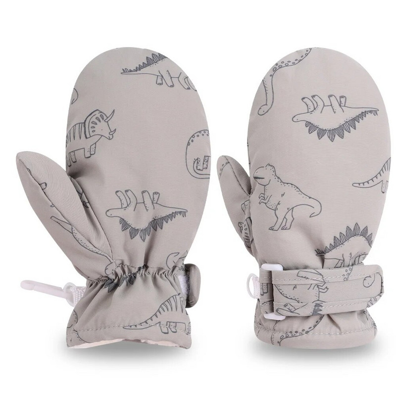 Χειμερινά γάντια νηπίων για μωρά αγόρια για κορίτσια Χέρια ζεστό φλις επένδυση γάντια χιονιού γάντια για αγόρια χοντρά γάντια για 1-5 ετών