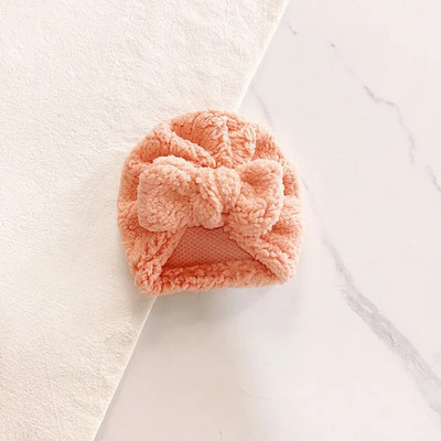 Χαριτωμένα νεογέννητα καπέλα μωρού με κόμπο τουρμπάνι Φιόγκο ύφασμα Χοντρό αυτί Θερμότερο ινδικό καπέλο για αγόρια κορίτσια Μαλακό καπέλο Beanies 2022 Χειμώνας