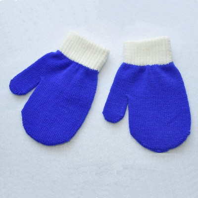Βρεφικά γάντια Παιδικά για 1-4Y Χειμώνα ζεστό συνονθύλευμα πλεκτά γάντια νηπιαγωγείου Φοιτητικά γάντια πλήρους δακτύλου Πλεκτομηχανές Παιδικά γάντια