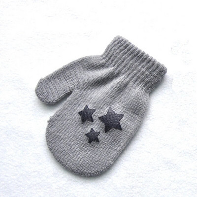 Βρεφικά γάντια Παιδικά για 1-4Y Χειμώνα ζεστό συνονθύλευμα πλεκτά γάντια νηπιαγωγείου Φοιτητικά γάντια πλήρους δακτύλου Πλεκτομηχανές Παιδικά γάντια