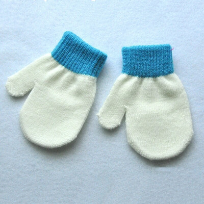 Βρεφικά γάντια Παιδικά για 1-4Y Χειμώνα ζεστό συνονθύλευμα πλεκτά γάντια νηπιαγωγείου Φοιτητικά γάντια πλήρους δακτύλου Πλεκτομηχανές Παιδικά γάντια