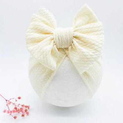 Pălării înnodate pentru fetiță Beanie Fundă Bentiță pentru sugari Turban Nou-născut Accesorii pentru cap Pălărie de iarnă Bonnet cald Seci Mamă Copii