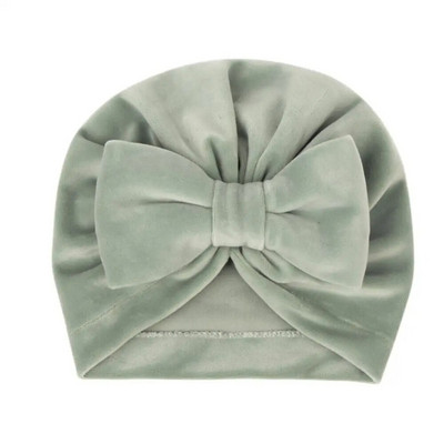 Armas Bowknot beebimüts Armas ühevärviline beebitüdrukute müts Poistele Turban Talvine Pehme Soe Paks Imiku väikelapse müts Kapuuts Lastemütsid