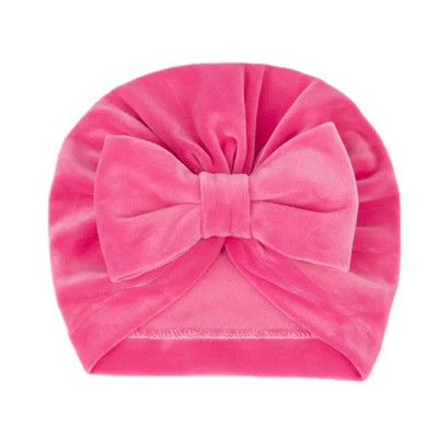 Armas Bowknot beebimüts Armas ühevärviline beebitüdrukute müts Poistele Turban Talvine Pehme Soe Paks Imiku väikelapse müts Kapuuts Lastemütsid