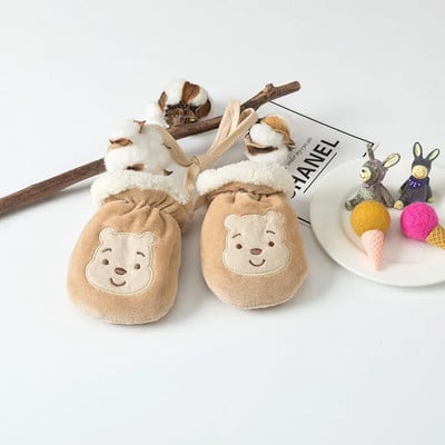 Lapsed Kindad Talve Baby Täissõrmega labakindad Paksemad Imikute Haaramisvastased Kindad Fliisist Väikelaste Käesoojendaja Labakindad Multifilm 0-3Y