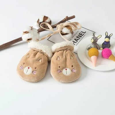 Lapsed Kindad Talve Baby Täissõrmega labakindad Paksemad Imikute Haaramisvastased Kindad Fliisist Väikelaste Käesoojendaja Labakindad Multifilm 0-3Y