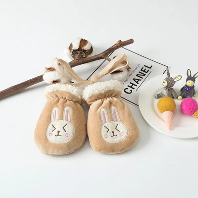 Lapsed Kindad Talve Baby Täissõrmega labakindad Paksemad Imikute Haaramisvastased Kindad Fliisist Väikelaste Käesoojendaja Labakindad Multifilm 0-3Y