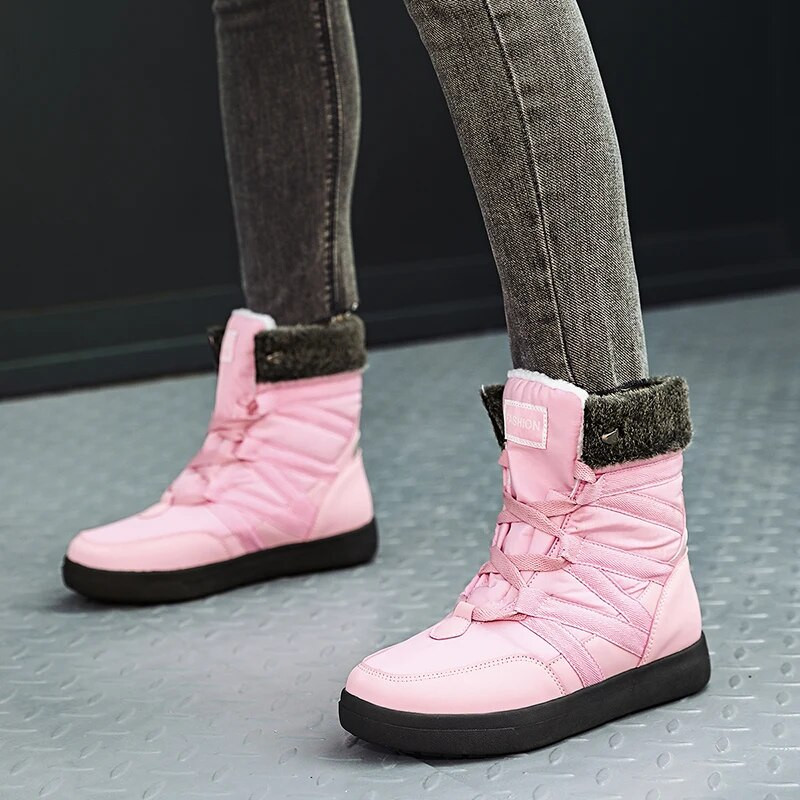 Lumesaapad Meeste matkasaapad vabaaja välistingimustes meeste karusnahk Klassikaline plüüsis soe libisemisvastane veekindel ronimine jahindus Unisex puuvillane pehme