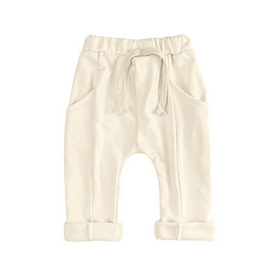 2023, nove jesensko-zimske jednobojne hlače za djecu, dječake, djevojčice, ravne modne cool dječje odjeće, debele hlače na vezanje