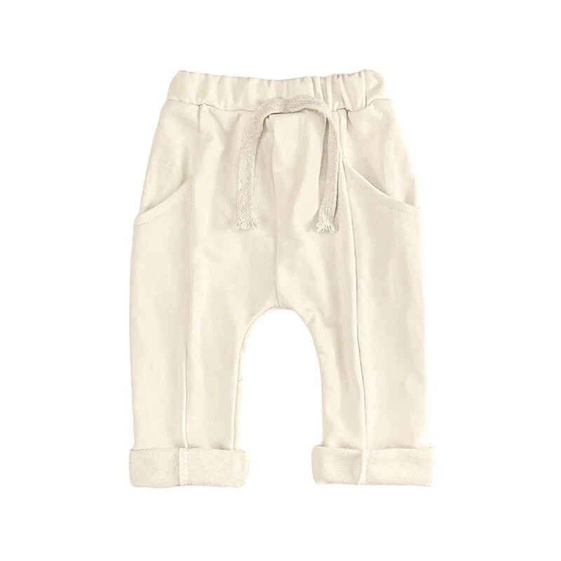 2023, nove jesensko-zimske jednobojne hlače za djecu, dječake, djevojčice, ravne modne cool dječje odjeće, debele hlače na vezanje