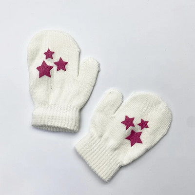 Νέα ζεστά βρεφικά γάντια χειμωνιάτικα γάντια Παιδικά γάντια για παιδιά 1-3 ετών με κρεμαστό λαιμό Ζεστά γάντια για νεογέννητα αξεσουάρ για μωρά