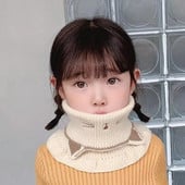 Multikas beebi kootud võltskraega sall lastele kilpkaelusega vale kaelarihm eemaldatav sallid sügistalv lastele elastne rinnatükk