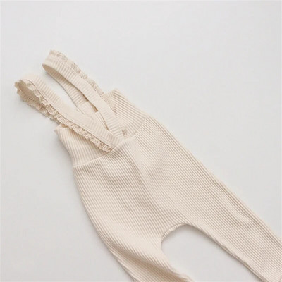 Νεογέννητο μωρό κολάν Παντελόνι μασίφ ελαστικό κορεάτικο με ραβδώσεις Ρούχα για αγόρι κορίτσι Χαριτωμένο ανοιξιάτικο φθινοπωρινό κορμάκι Μικρό παντελόνι συνολικά