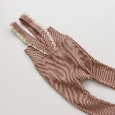 Νεογέννητο μωρό κολάν Παντελόνι μασίφ ελαστικό κορεάτικο με ραβδώσεις Ρούχα για αγόρι κορίτσι Χαριτωμένο ανοιξιάτικο φθινοπωρινό κορμάκι Μικρό παντελόνι συνολικά