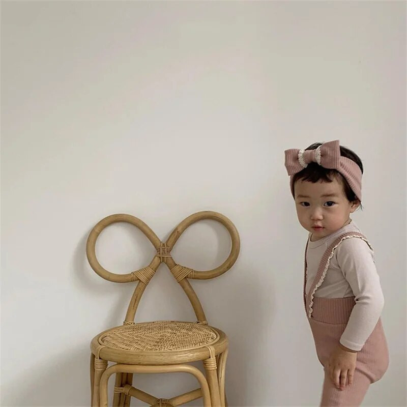 Νεογέννητο μωρό κολάν Παντελόνι μασίφ ελαστικό κορεάτικο με ραβδώσεις Ρούχα για αγόρι κορίτσι Χαριτωμένο ανοιξιάτικο φθινοπωρινό κορμάκι Μικρό παντελόνι συνολικά
