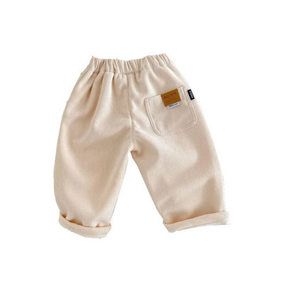 Pantaloni din velur pentru bebeluși, iarnă, toamnă, pantaloni pentru copii pentru fete, băieți, pantaloni coreeani pentru sugari, pantaloni casual, îmbrăcăminte pentru copii