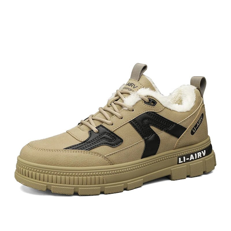 Tursked meeste saapad 2023 Meeste kingad Talv pluss sametist pahkluu puuvillased kingad libisemiskindlad välissaapad Meeste soojad vabaajajalatsid Botas