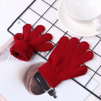 HOT Children Magic Glove Girl Boy Kid Stretchy Knitted Winter Warm Full Finger Gloves Παιδικά Ειδικά Γάντια για καλλιτεχνικό πατινάζ