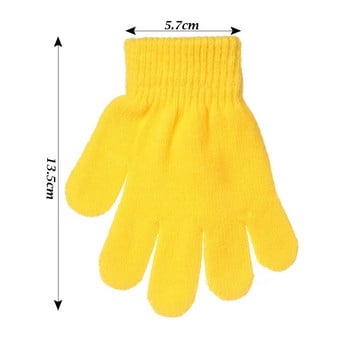 HOT Children Magic Glove Girl Boy Kid Stretchy Knitted Winter Warm Full Finger Gloves Παιδικά Ειδικά Γάντια για καλλιτεχνικό πατινάζ