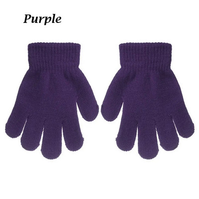 HOT Children Magic Glove Girl Boy Kid Stretchy Knitted Winter Warm Full Finger Gloves Παιδικά Ειδικά Γάντια για καλλιτεχνικό πατινάζ