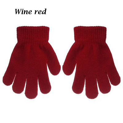 HOT Children Magic Glove Girl Boy Kid Stretchy Knitted Winter Warm Full Finger Gloves Παιδικά Ειδικά Γάντια για καλλιτεχνικό πατινάζ