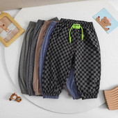 Pantaloni de toamnă pentru copii, groși, casual, 1-6 ani, pantaloni pentru copii, mari PP, pantaloni de trening, pentru copii, băieți, fete, pantaloni largi pentru băieți