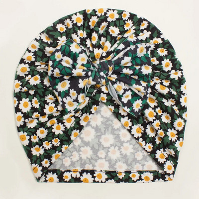 Drăguță bentiță florală pentru bebeluși Turban pentru nou-născut Beanie Caps BowKnot Copii Fete Crăciun pentru sugari Copii mici Copii pentru cap pentru fete Accesorii pentru păr