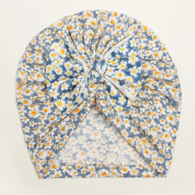 Drăguță bentiță florală pentru bebeluși Turban pentru nou-născut Beanie Caps BowKnot Copii Fete Crăciun pentru sugari Copii mici Copii pentru cap pentru fete Accesorii pentru păr
