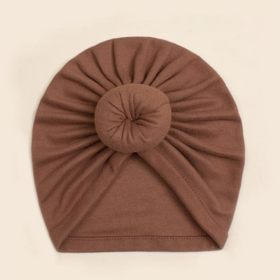 Drăguț Donut Beanie Accesorii pentru păr pentru fete Boneta nou-născuți pentru copii Nou-născut Solid Beanie Turban moale Pălărie pentru copii mici