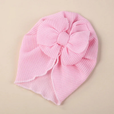 Κοριτσάκι με παπιγιόν τουρμπάνι φθινοπωρινό, βρεφικό καπέλο κοριτσίστικα πλεκτά, χαριτωμένα παιδικά καλύμματα κεφαλής Παιδικά καλύμματα κεφαλής Αξεσουάρ μαλλιών