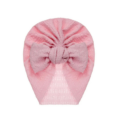 Μονόχρωμο Κόμπος Φιόγκος Βρεφικές κορδέλες Παιδικά Περιτυλίγματα κεφαλής τουρμπάνι ελαστικό νεογέννητο καπέλο μπουκέτο με μπόμπο μπόνε Αξεσουάρ Bebe