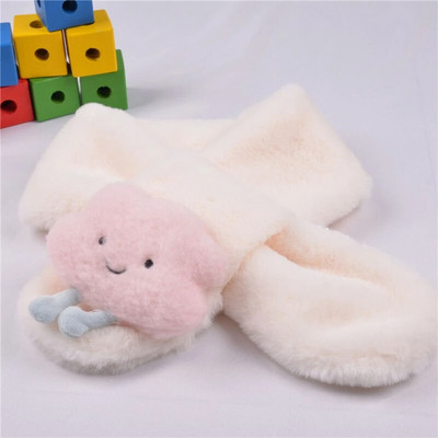 Μωρό μαντήλι κινουμένων σχεδίων Μαλακό βελούδινο χοντρό Χειμώνα Ζεστό Νεογέννητο Λαιμό Μασίφ Κασκόλ για Παιδιά Κορίτσι Αγόρι Παιδικό Κασκόλ Χριστουγεννιάτικα Δώρα