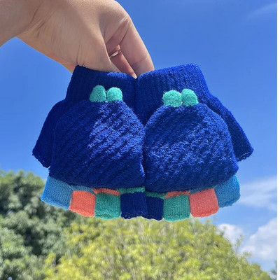 3-8 ετών Παιδικά γάντια Γάντια Κινούμενα σχέδια Βρεφικά γάντια Παιδικά γάντια Ζεστά χειμωνιάτικα Παιδικά γάντια Γάντια σαγιονάρα перчатки детские 아기장갑