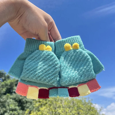 3-8 ετών Παιδικά γάντια Γάντια Κινούμενα σχέδια Βρεφικά γάντια Παιδικά γάντια Ζεστά χειμωνιάτικα Παιδικά γάντια Γάντια σαγιονάρα перчатки детские 아기장갑