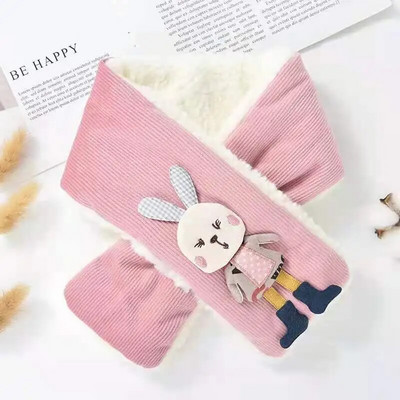 Talvine soe laste sall Pehme plüüsist sallid tüdrukule beebi karusnahast krae paks soe sall õues lastele kaelaräti beebitarvikud