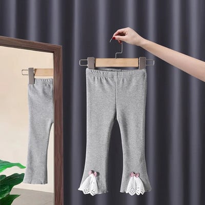 Tüdrukud Retuusid Puuvill Kevad Sügis Pits Lapsed Lapsed Püksid Beebipüksid Alt 1-6A