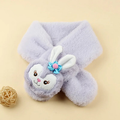 Χειμερινό μωρό κασκόλ Ζεστό παχύ Παιδικό κασκόλ με καρτούν Χαριτωμένο βελούδινο μωρό μωρό μαντίλι Χειμερινό μαντήλι Keep Warm Αξεσουάρ